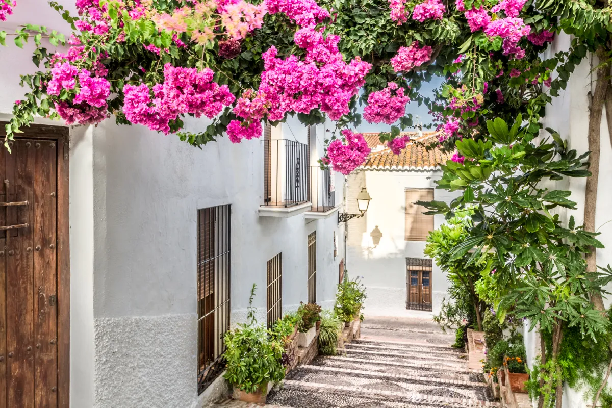 Calle típica de Andalucía