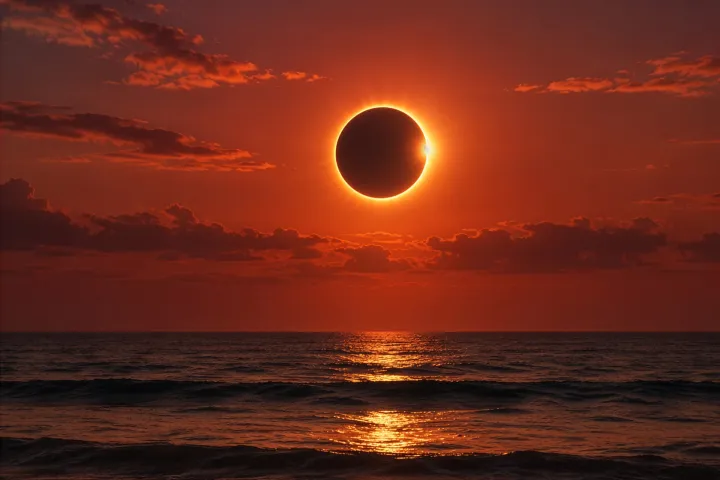 Spectaculaire eclips boven zee op 2 augustus 2027