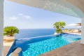 Panoramablick auf das Mittelmeer